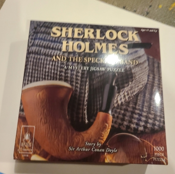 Bepuzzled Classic Mystery Jigsaw Puzzle - Sherlock Holmes, 1000 Pieces - Picture 2 of 4